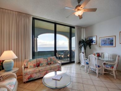 Living room with ocean view